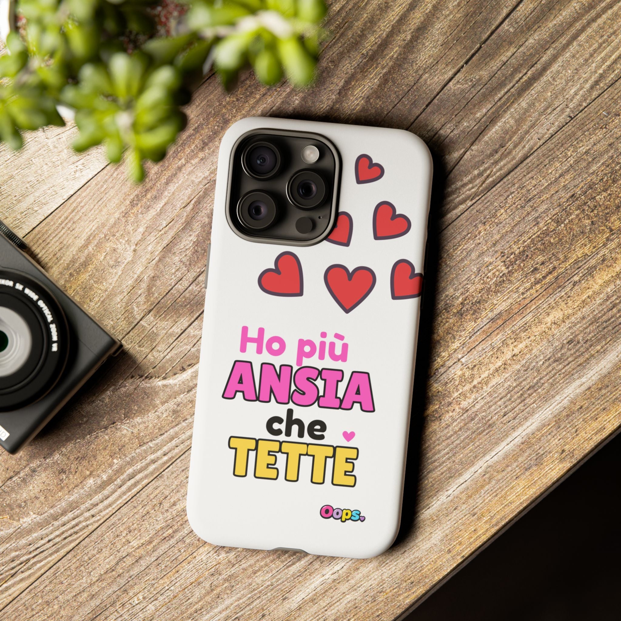 📱 Cover “HO PIÙ ANSIA CHE TETTE”