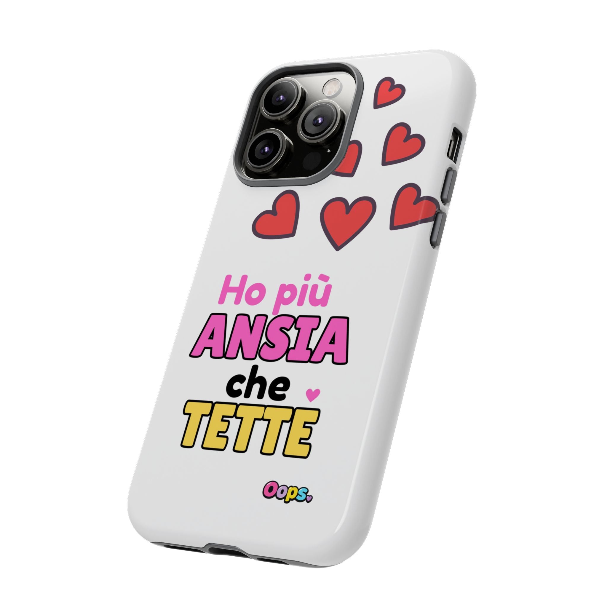 📱 Cover “HO PIÙ ANSIA CHE TETTE”