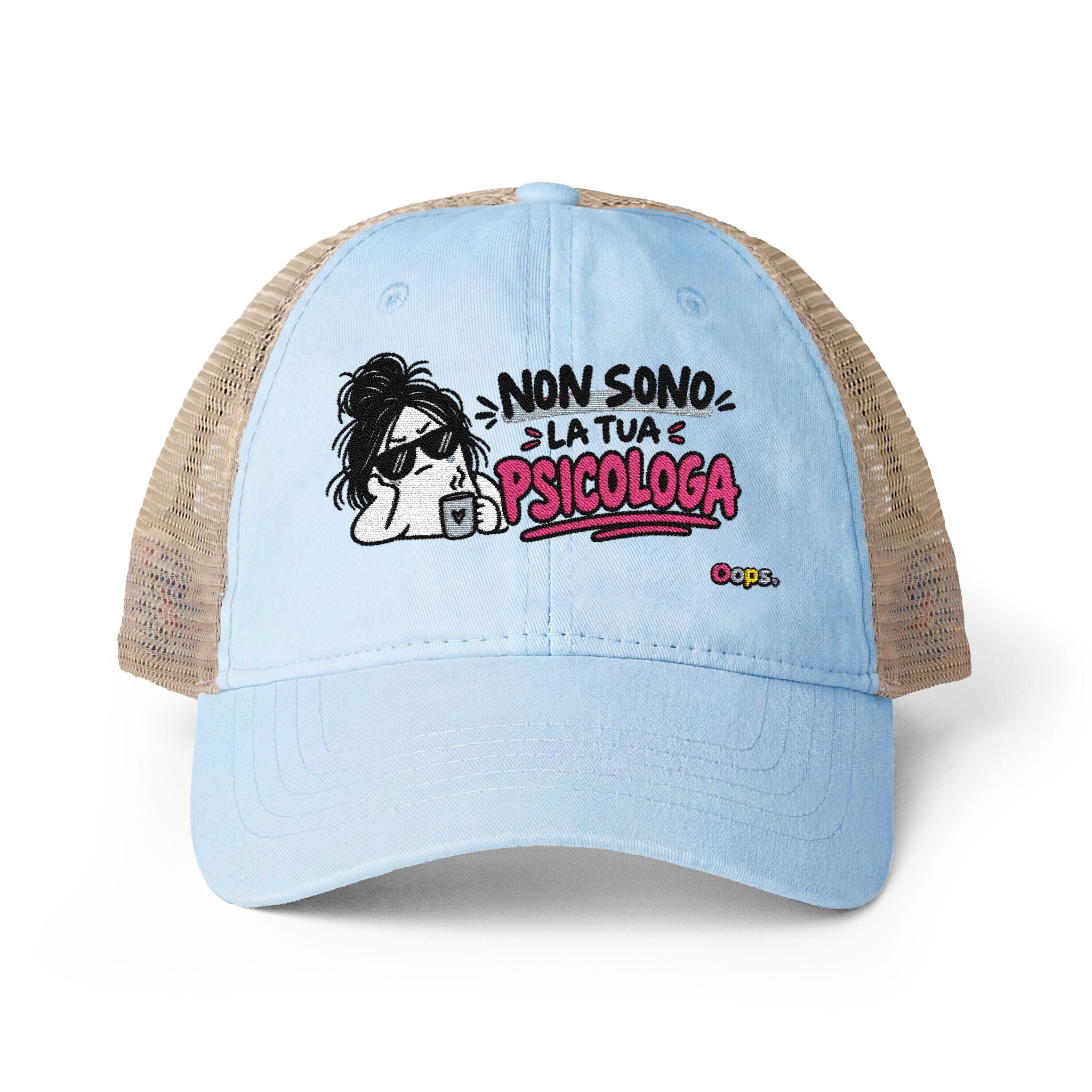 🧢 Cappellino “NON SONO LA TUA PSICOLOGA”