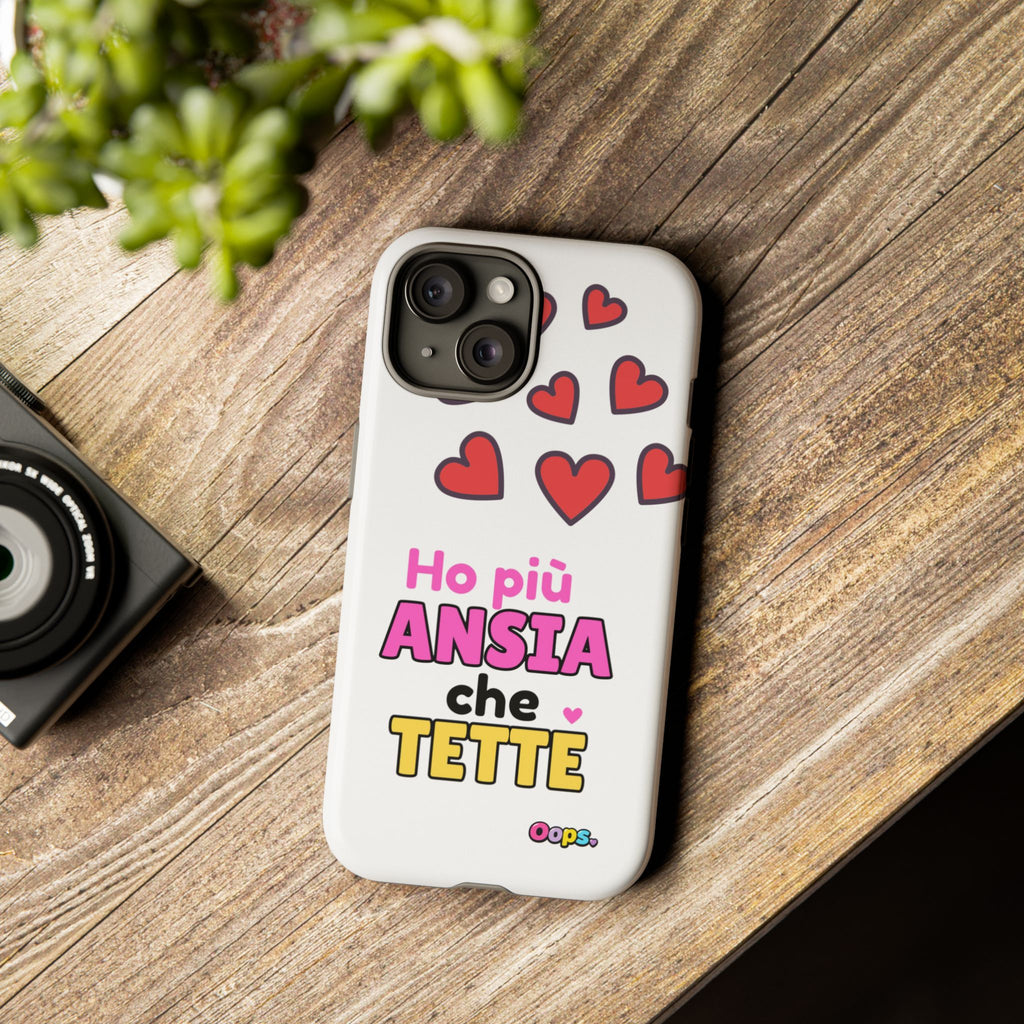 📱 Cover “HO PIÙ ANSIA CHE TETTE”