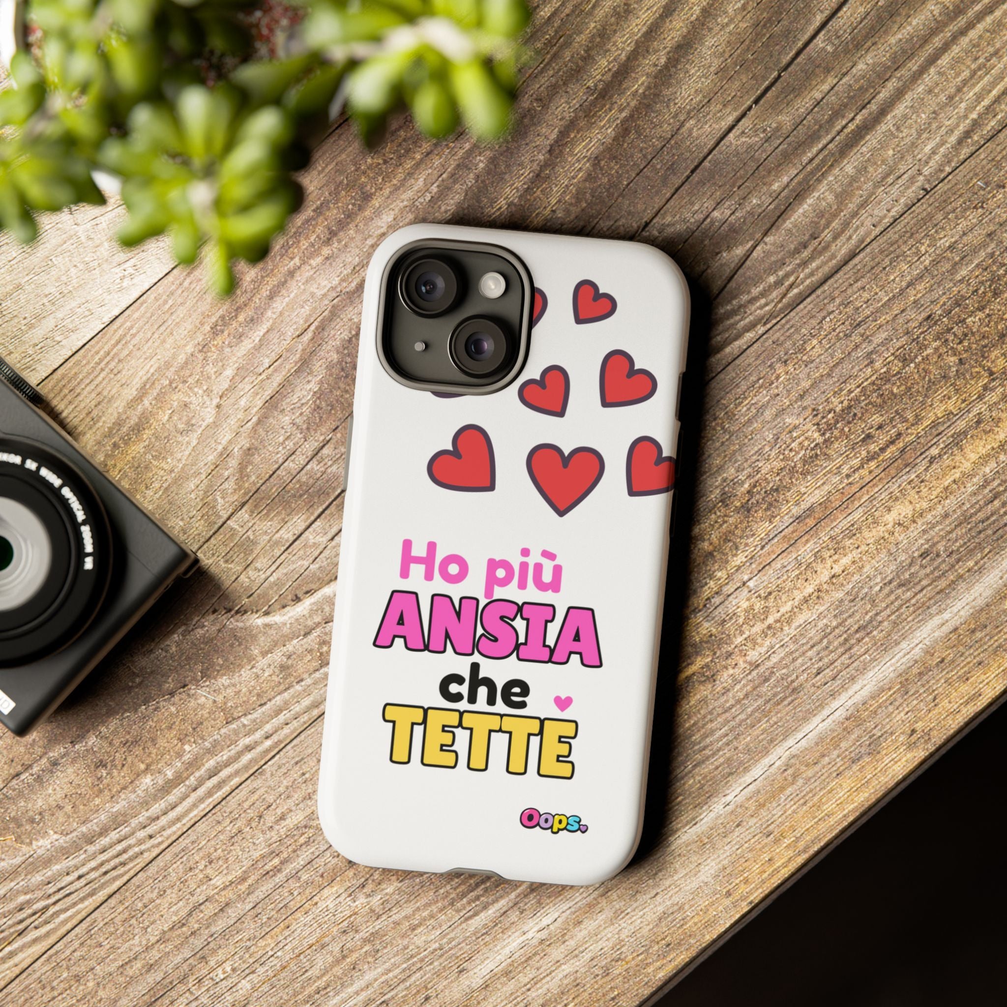 📱 Cover “HO PIÙ ANSIA CHE TETTE”