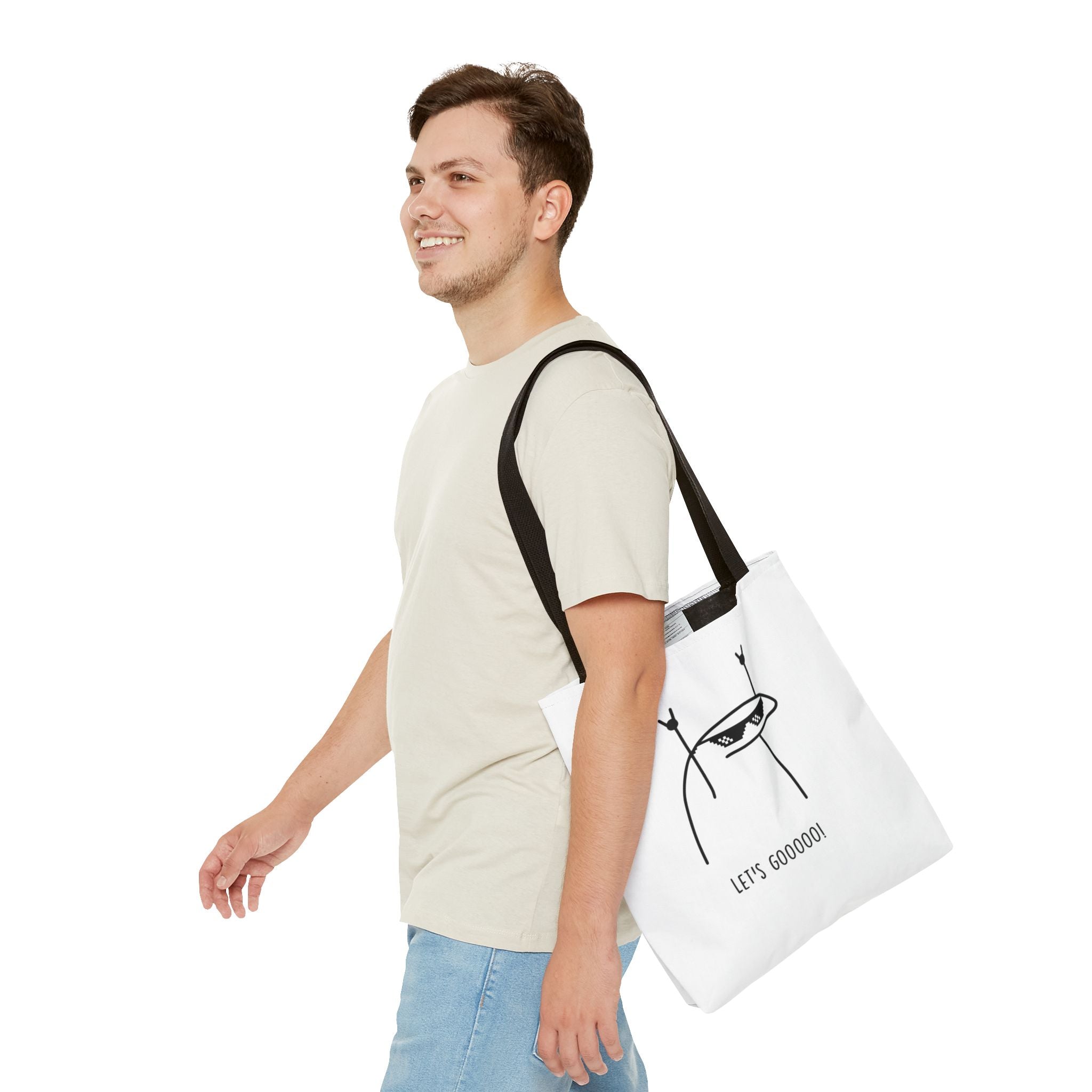 👜 LET’S GO — Tote Bag