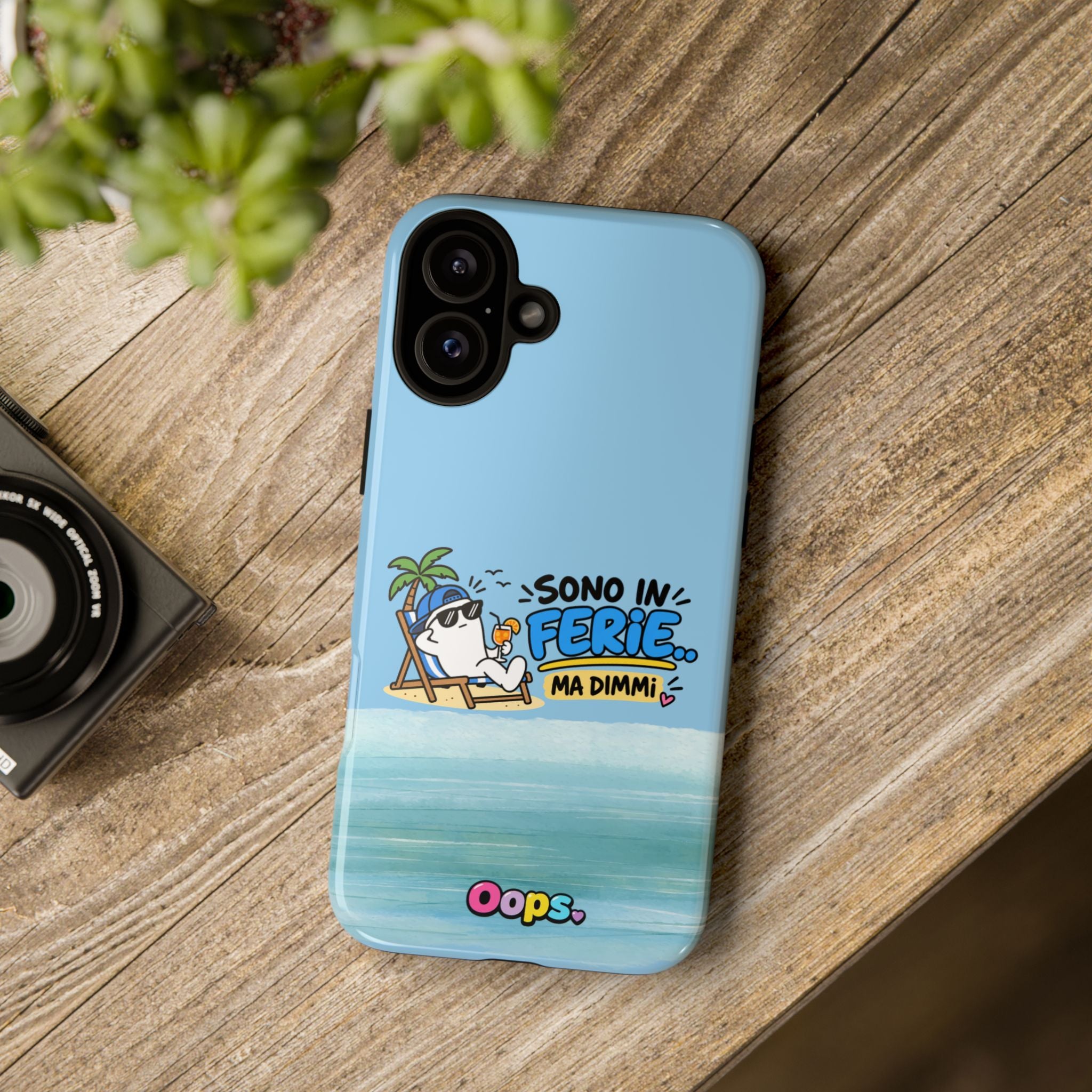 📱 Cover “SONO IN FERIE..MA DIMMI”