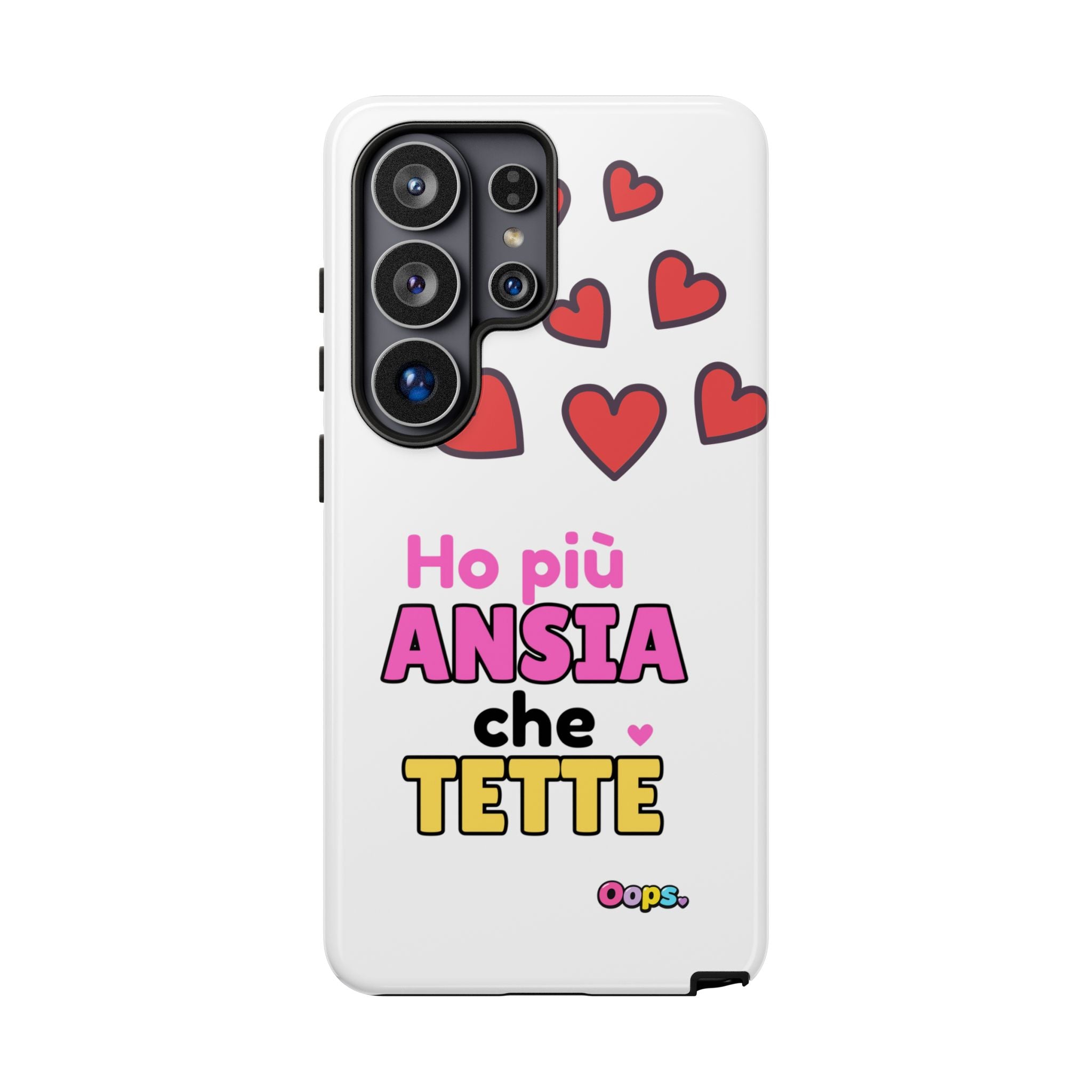 📱 Cover “HO PIÙ ANSIA CHE TETTE”