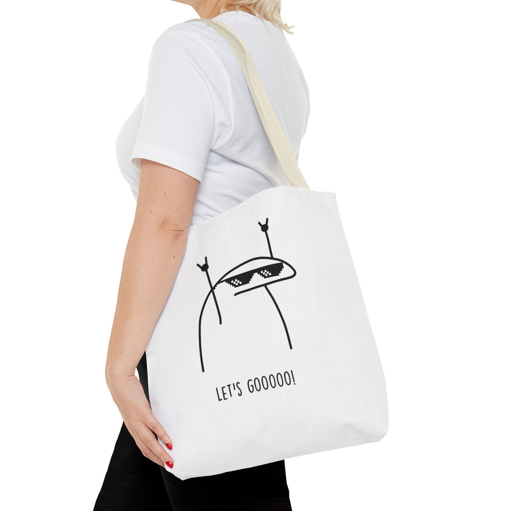 👜 LET’S GO — Tote Bag