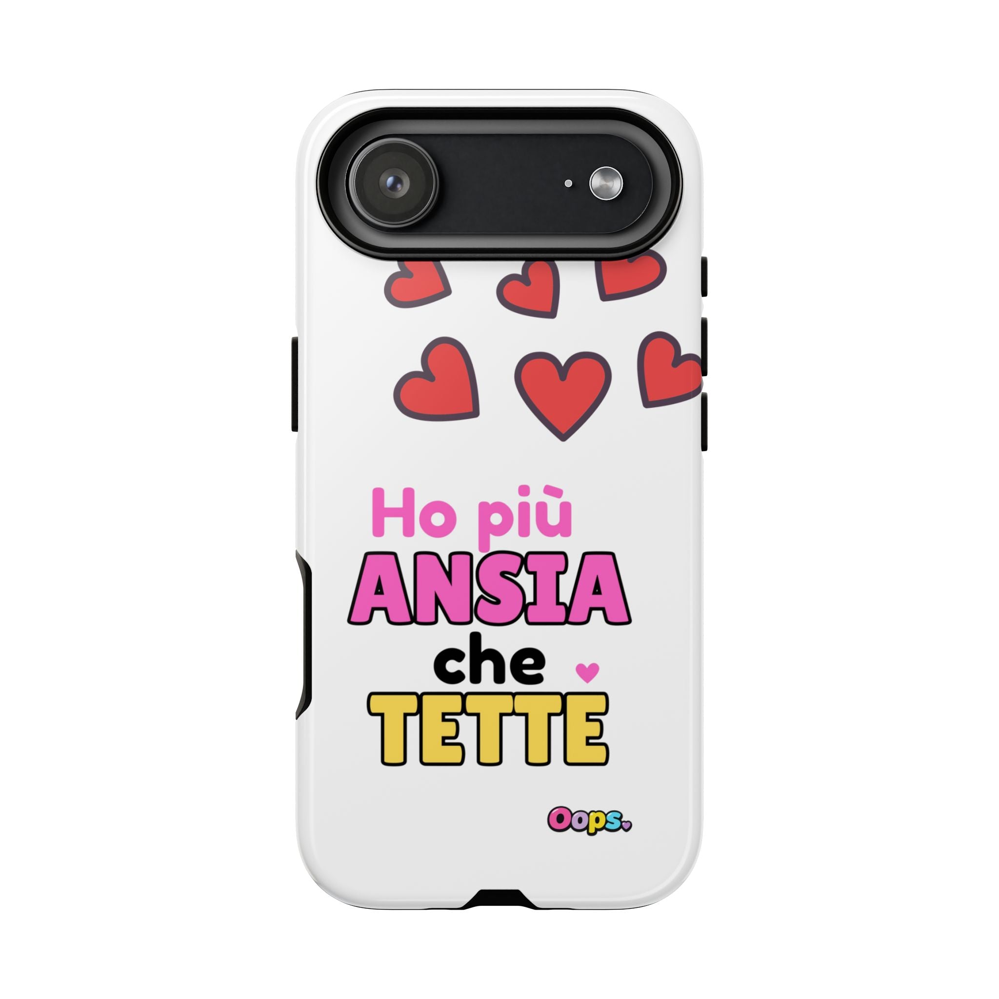 📱 Cover “HO PIÙ ANSIA CHE TETTE”