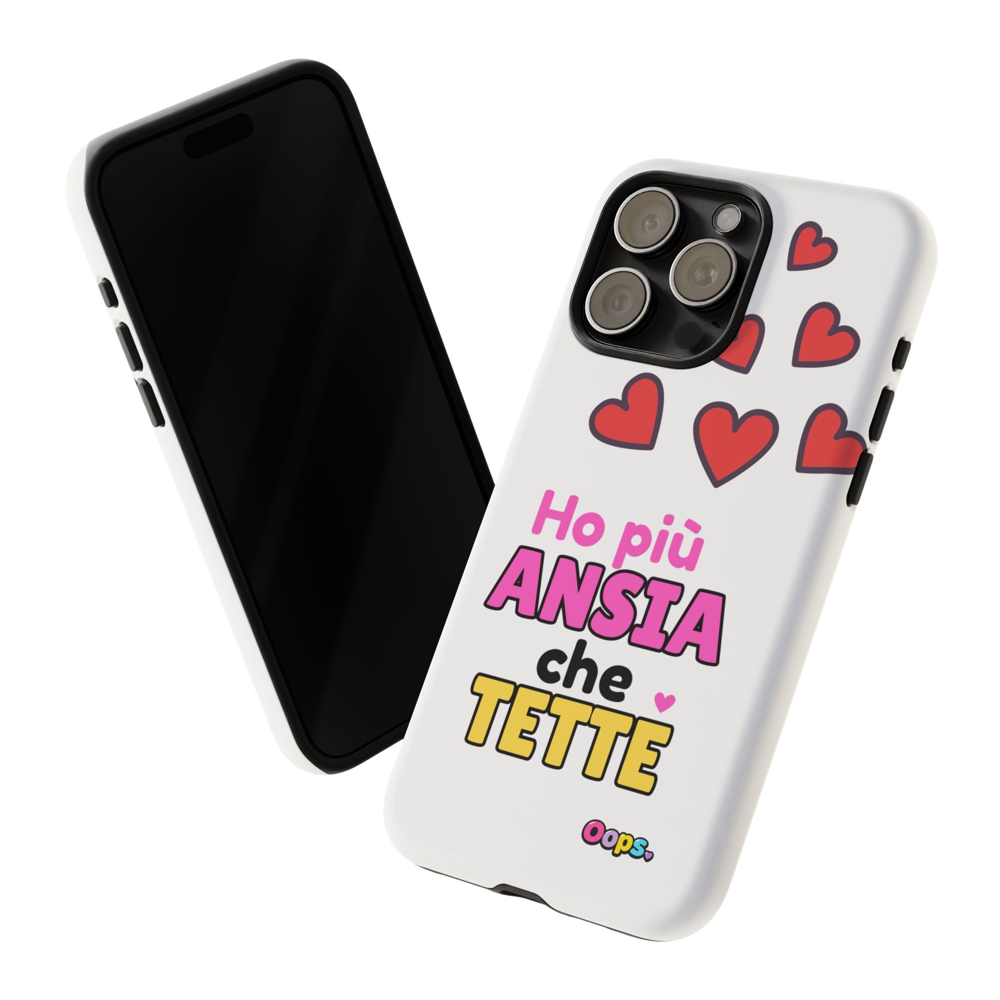 📱 Cover “HO PIÙ ANSIA CHE TETTE”