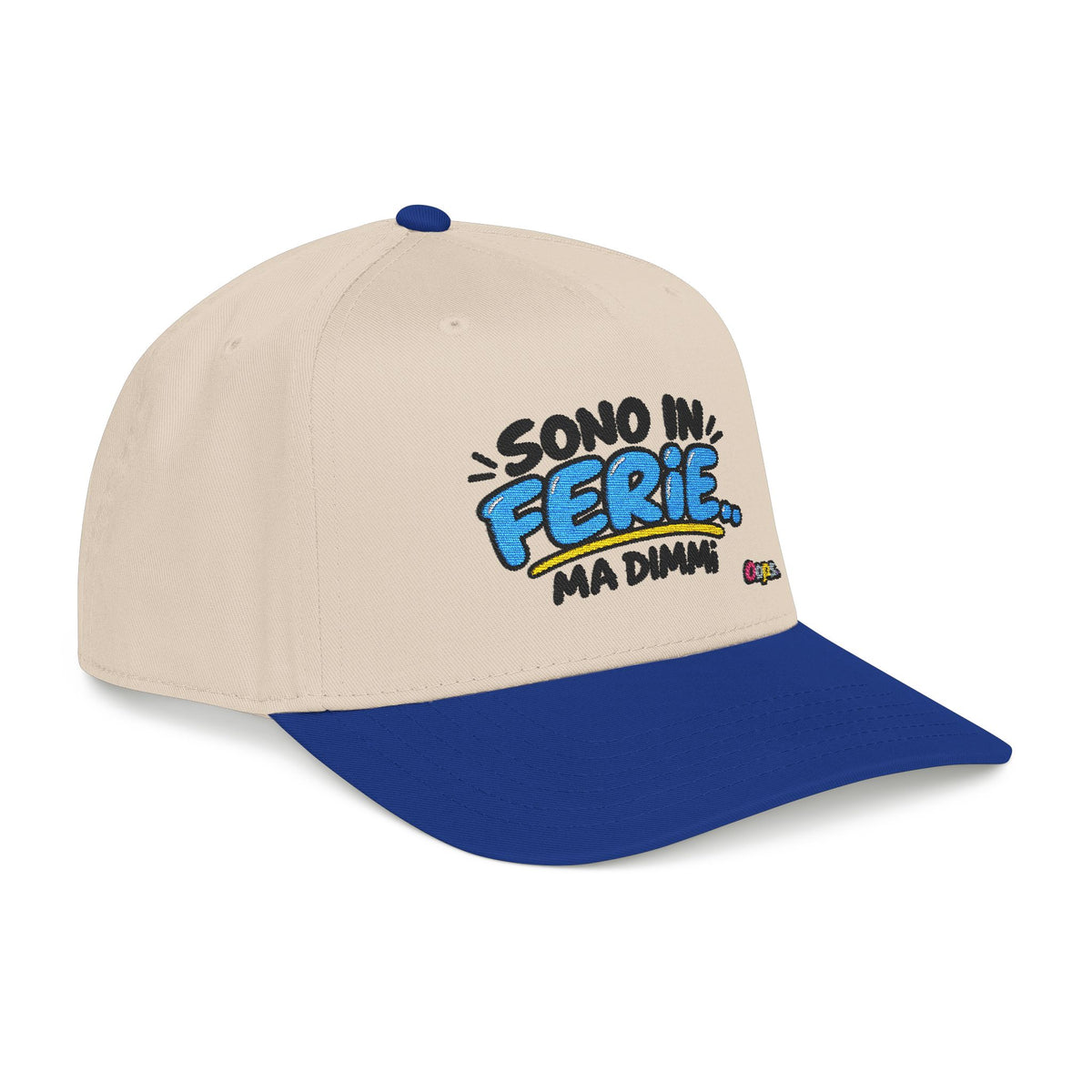 🧢 Cappellino “SONO IN FERIE MA DIMMI”