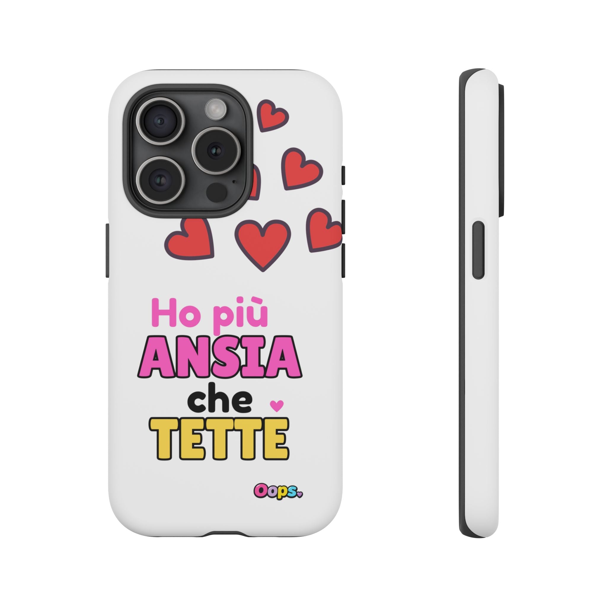 📱 Cover “HO PIÙ ANSIA CHE TETTE”