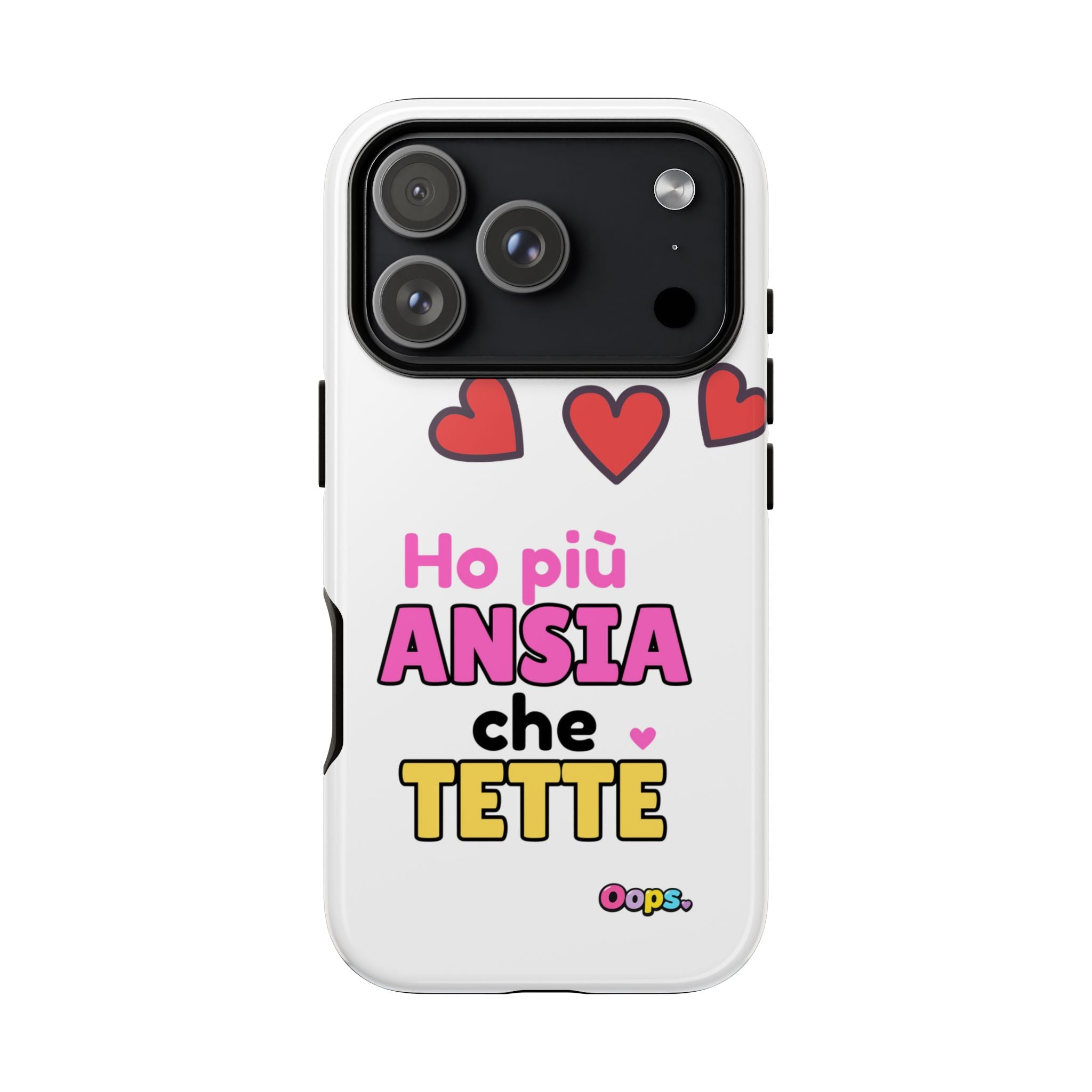 📱 Cover “HO PIÙ ANSIA CHE TETTE”