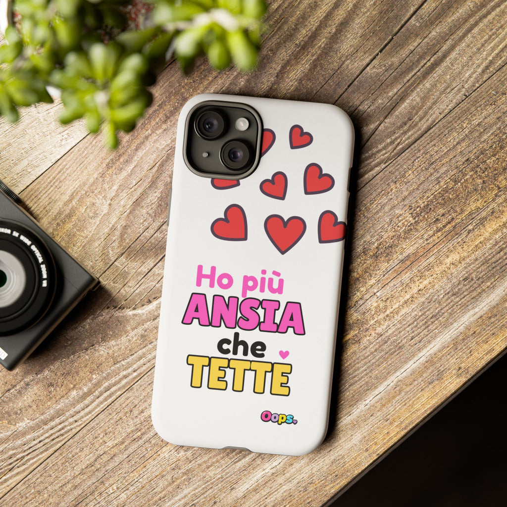 📱 Cover “HO PIÙ ANSIA CHE TETTE”
