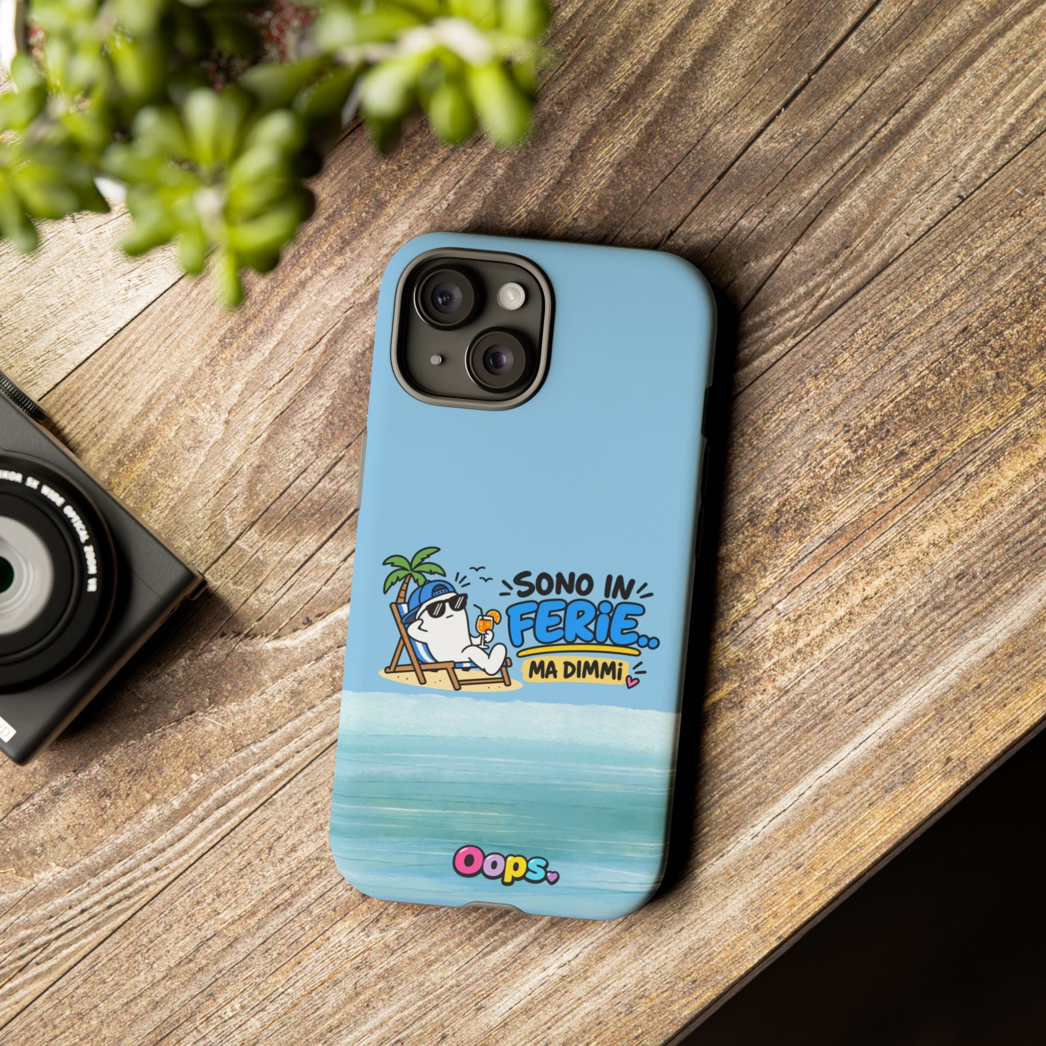 📱 Cover “SONO IN FERIE..MA DIMMI”
