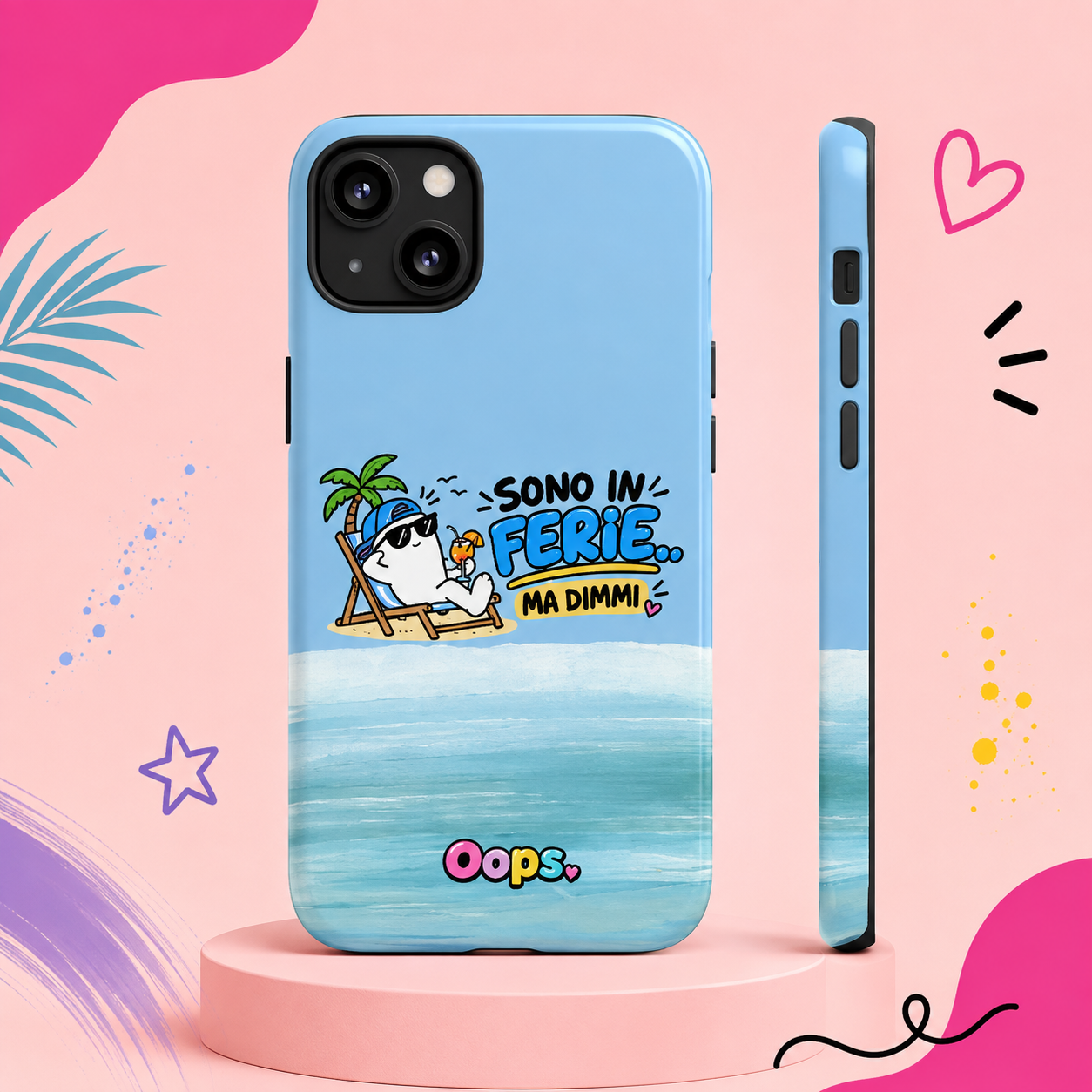 📱 Cover “SONO IN FERIE..MA DIMMI”