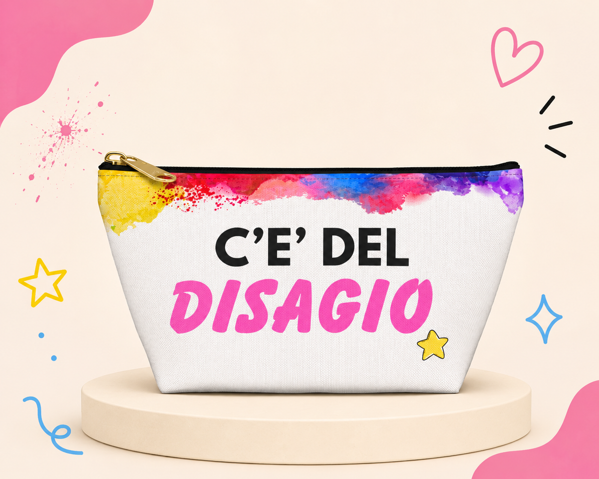 🩷 Beauty case “C’È DEL DISAGIO”