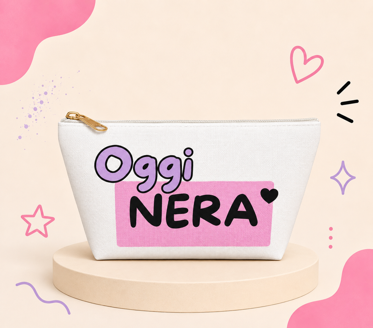 ✈️ Beauty case “OGGI NERA”
