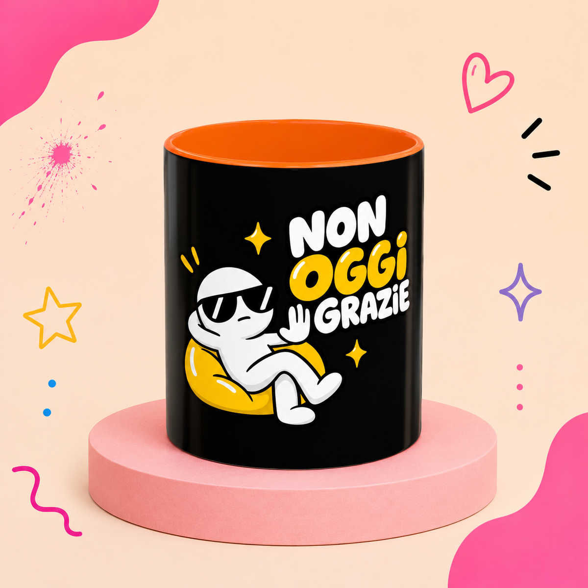 ☕️ Tazza “NON OGGI, GRAZIE”