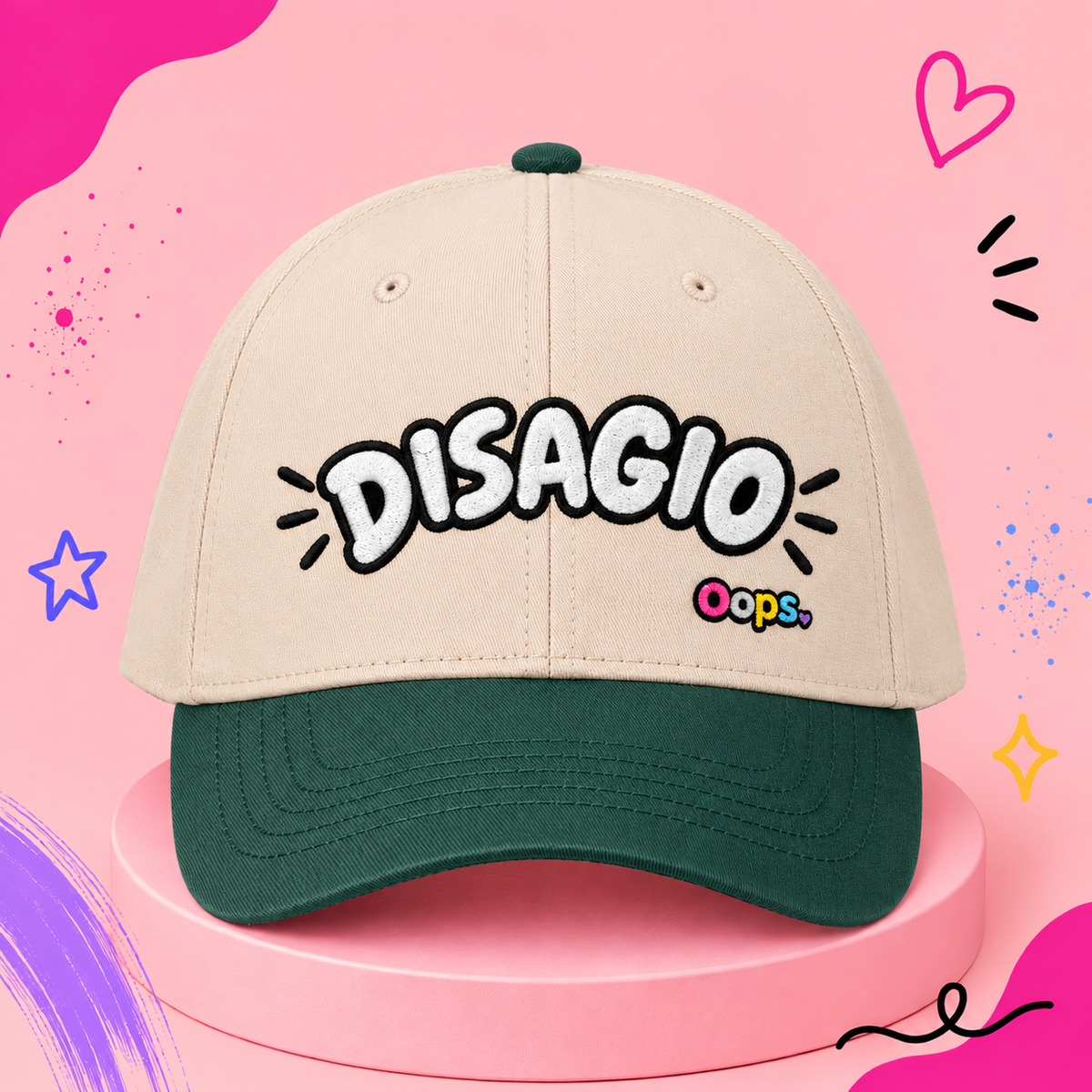 🧢 Cappellino “DISAGIO”