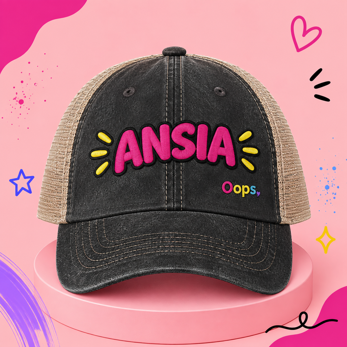 🧢 Cappellino “ANSIA”